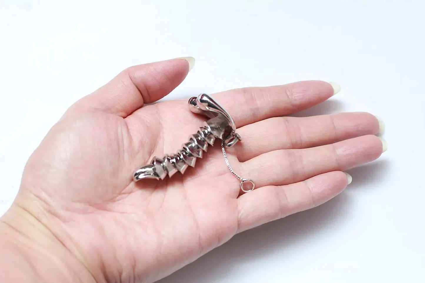 Heavy Funny Necklace Including 21.8 Inch Chain and 1 Inch Pendant