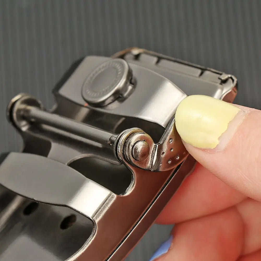 DIY Automatic Buckle Slide Belt Strap Buckle Belt Buckle Business Accessories Leisure Belt Head Men's Belt Head