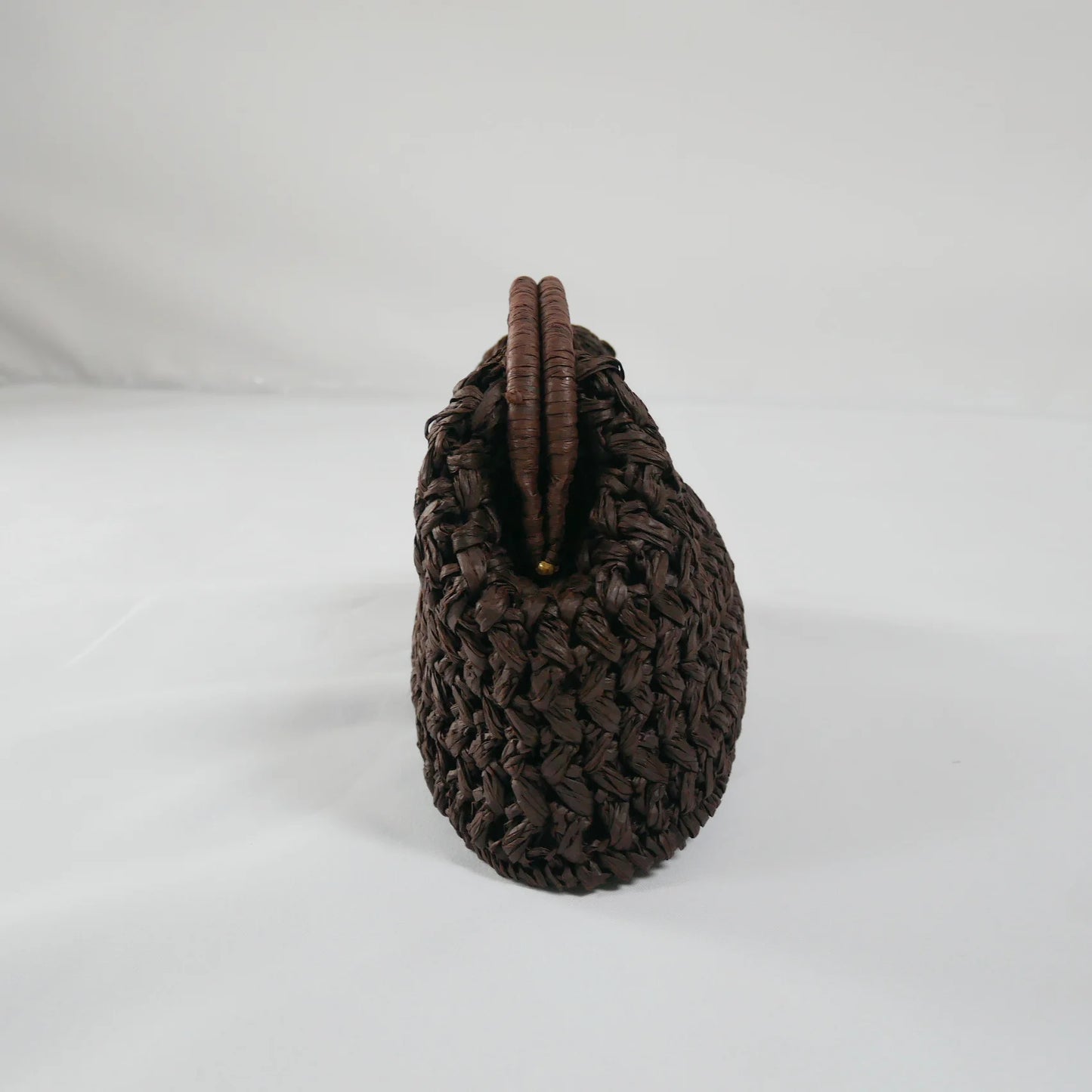 Elegant Ladies Chain Woven Handbag Straw Shoulder Bag Fashionable Raffia Crossbody Beach Bag Summer New Versatile Women's Bag
