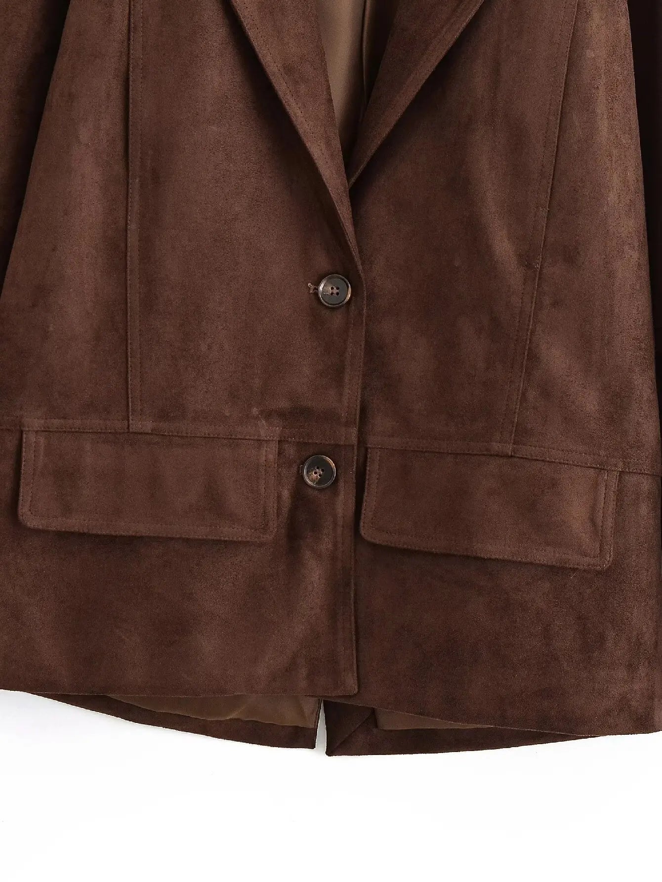 Women's Blazer 2025 Autumn Winter New Fashion Solid Color Long Sleeves Suit Jacket Female High Street Elegant New Coats