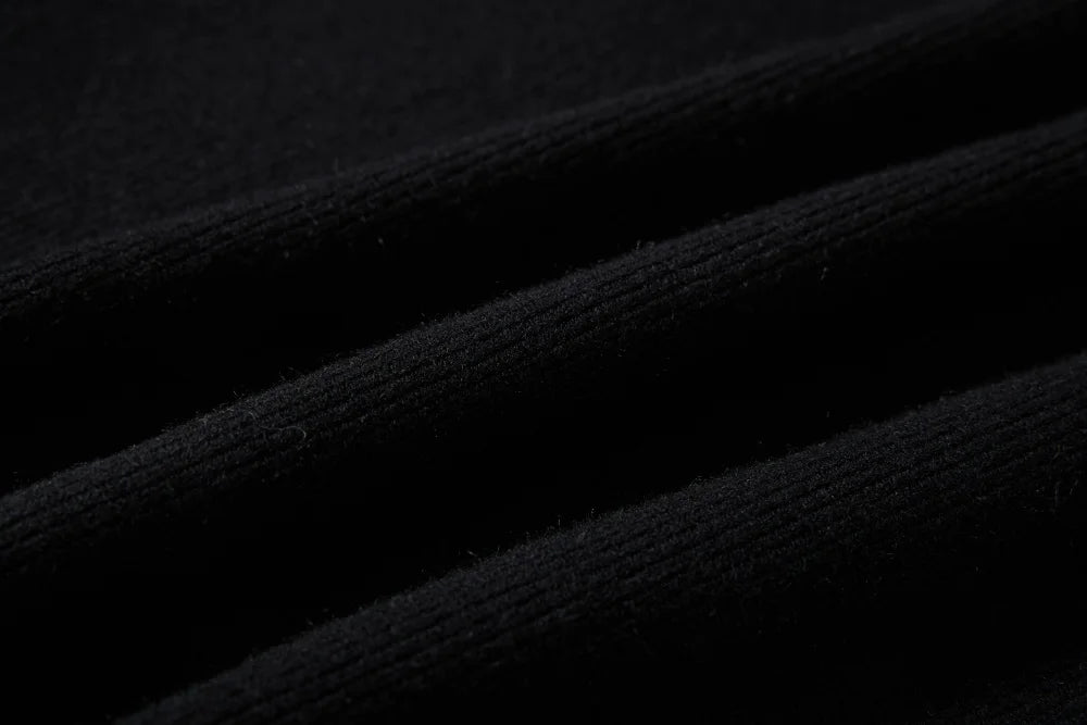 Spliced Sweatercoat Mens Autumn Winter Casual Loose Raglan Sleeve Stand Collar Long Sleeve Knitted Sweater Outerwear Man