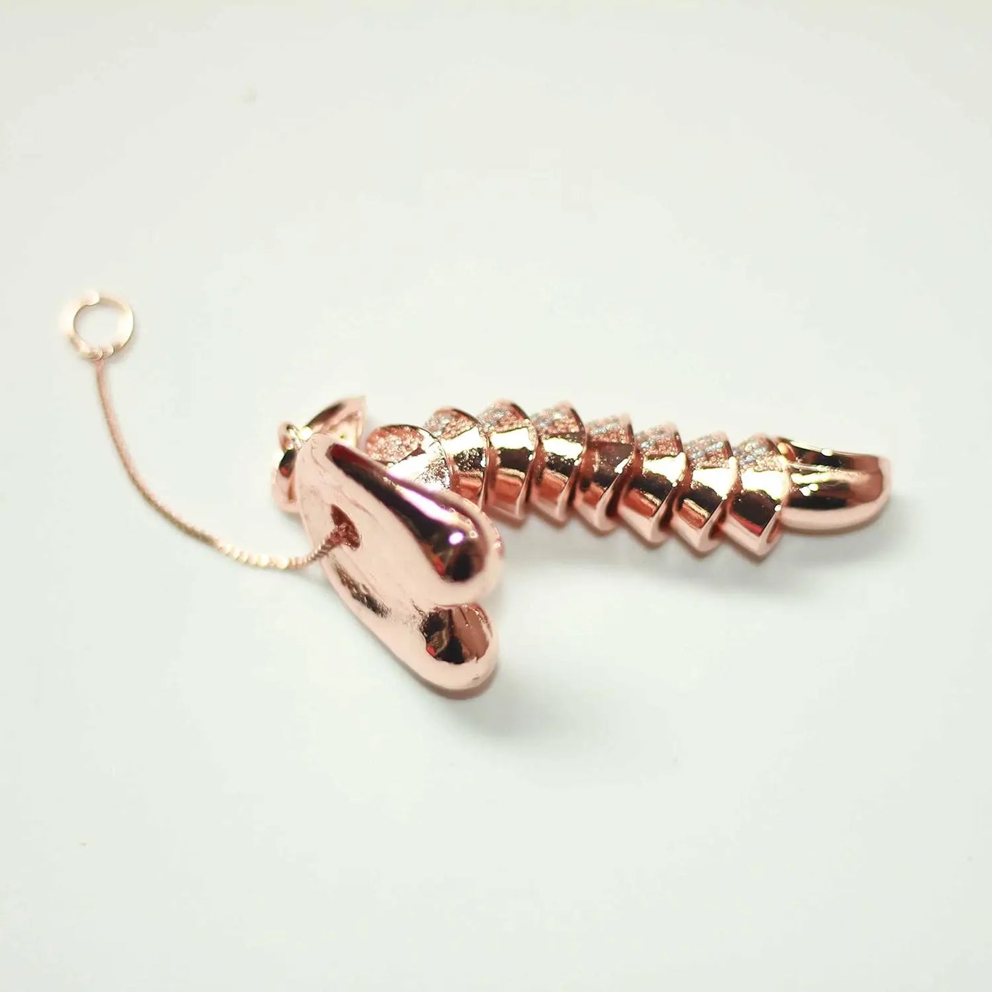 Heavy Funny Necklace Including 21.8 Inch Chain and 1 Inch Pendant