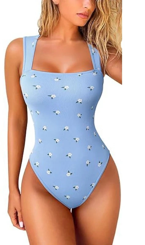 Women Sexy Thread Short Bodysuit Seamless Sleeveless Knited Bodysuit Fitness Yoga Trainning High Elastic Sports Unitard Jumpsuit