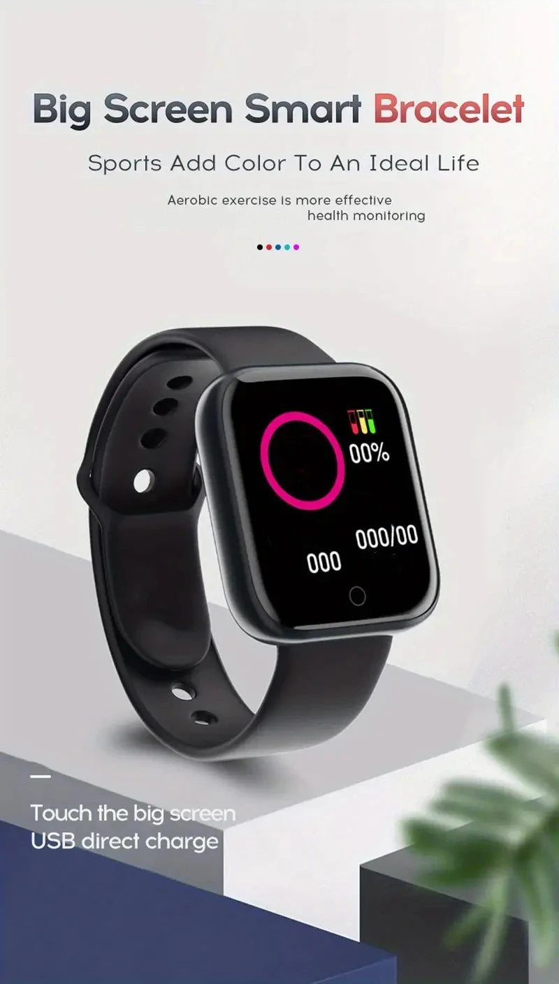 Smart Watch For Men Women Wristwatch Bluetooth Connect Phone Music Player Fitness Sport Bracelet Health Monitor Digital Watches