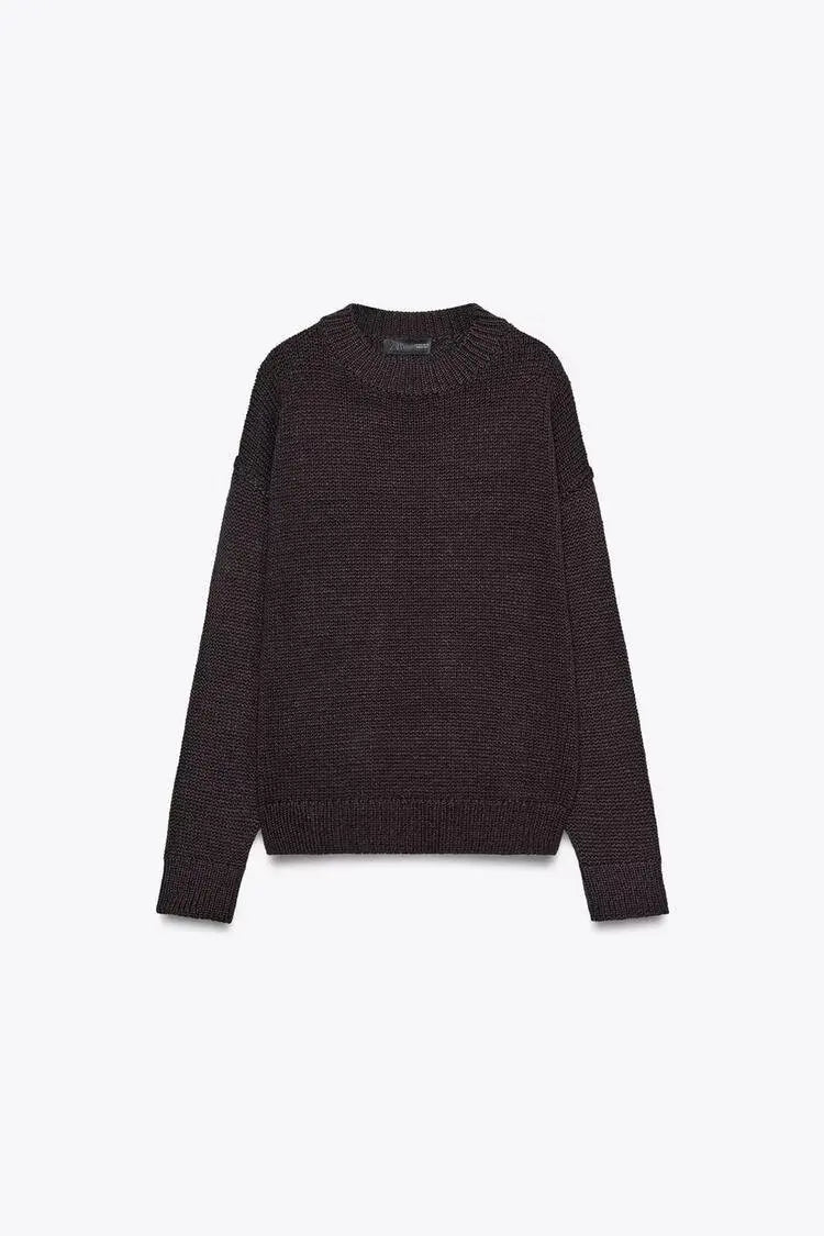 Women Sweater Pullover 2025 Autumn Winter New Fashion O-Neck Long Sleeves Women Sweater Pullover Elegant Hight Street Top