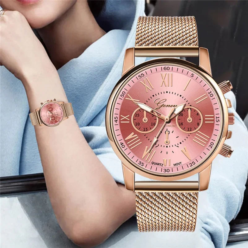 2020 Geneva Women Wristwatches Fashion Luxury Purple Watches Casual Ladies Watches Female Clock Reloj Mujer Relogio Feminino