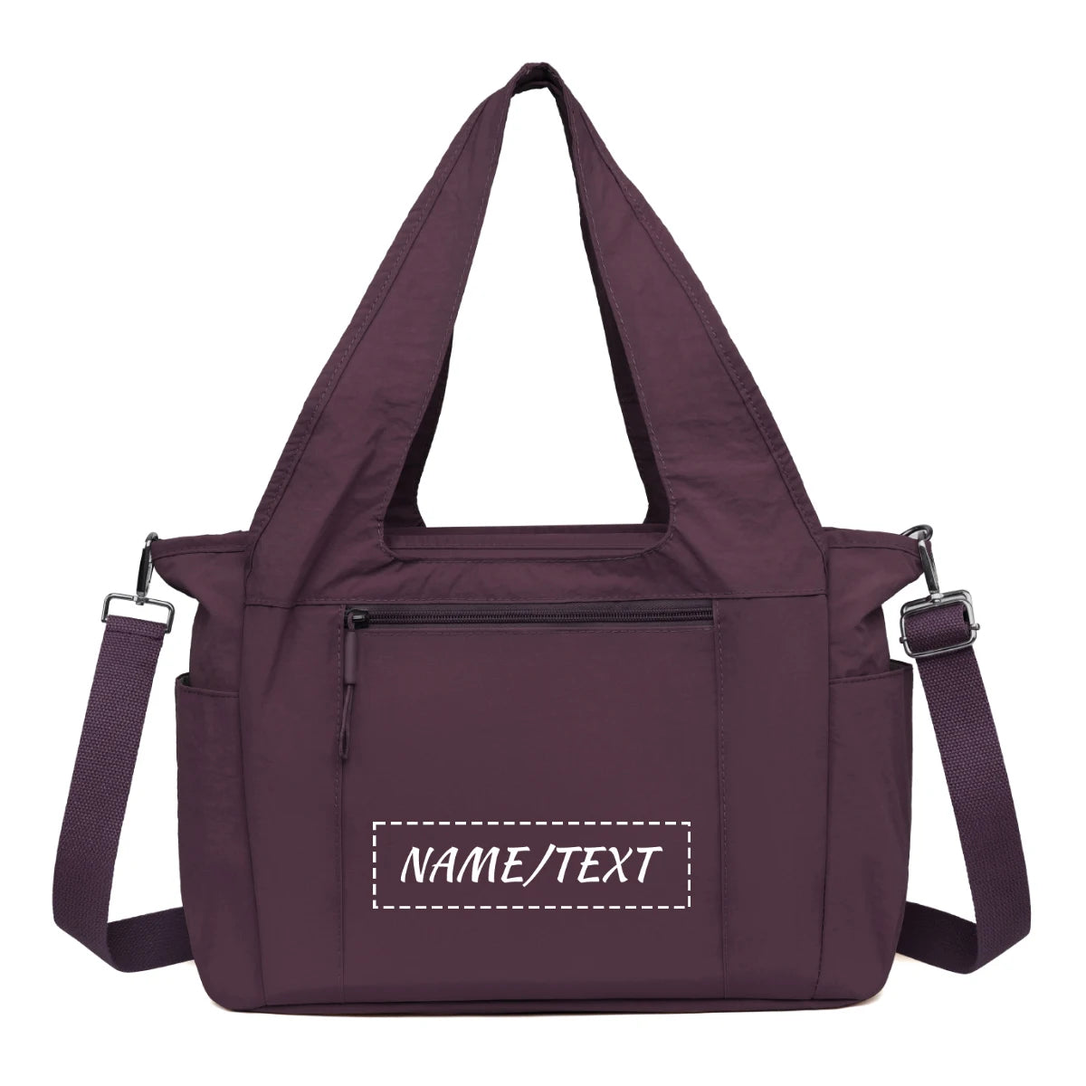 High-end logo canvas handbags, large-capacity handbags, commuter shoulder bags, college students' class schoolbags,exclusive di