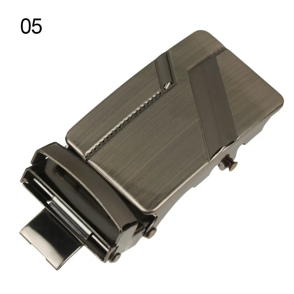 DIY Automatic Buckle Slide Belt Strap Buckle Belt Buckle Business Accessories Leisure Belt Head Men's Belt Head