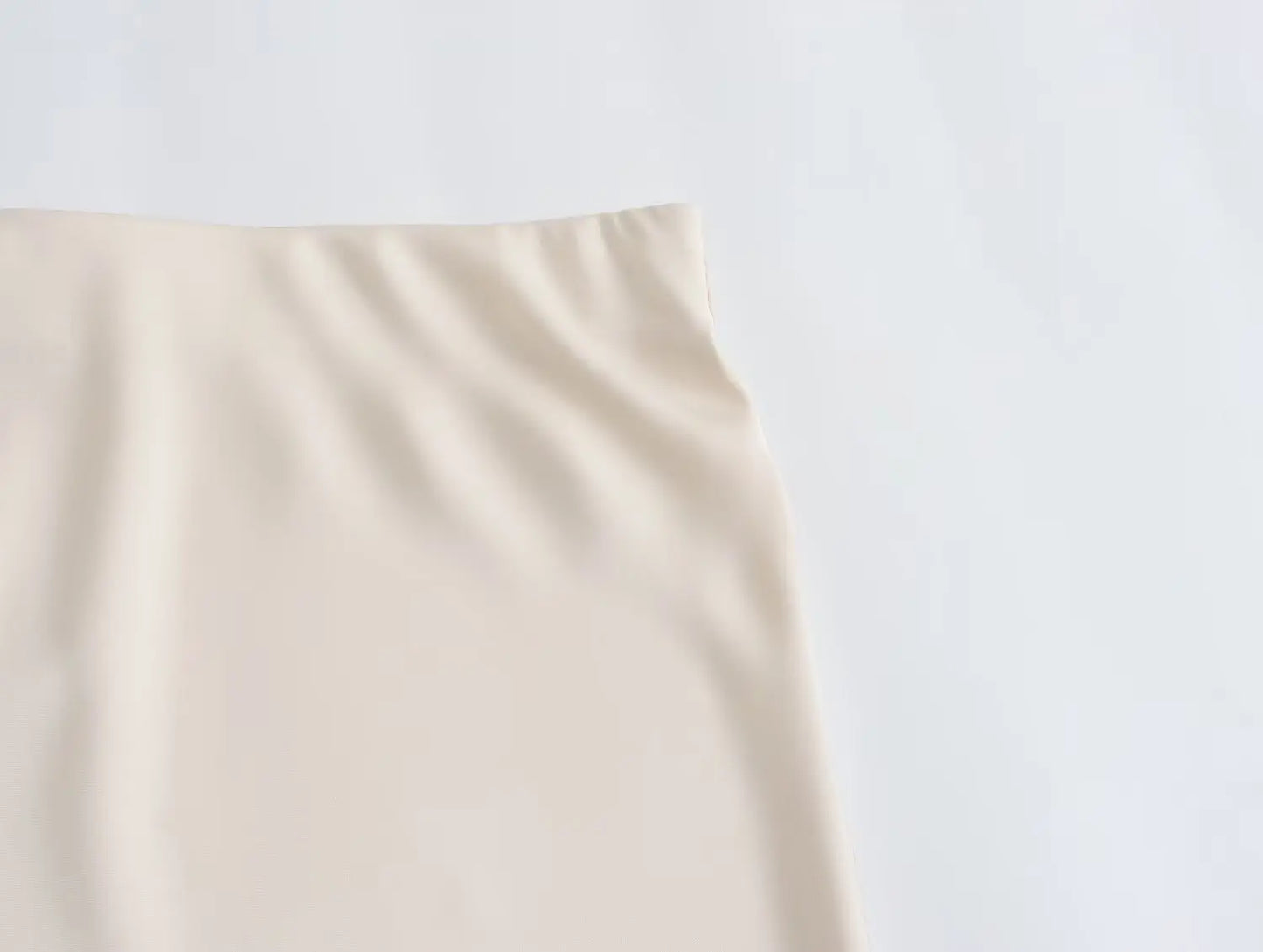HH Skirts For Women 2024 Summer Solid Satin Sheath Long Skirt Female Show Curve Beach Outfits For Woman Mermaid Skirts