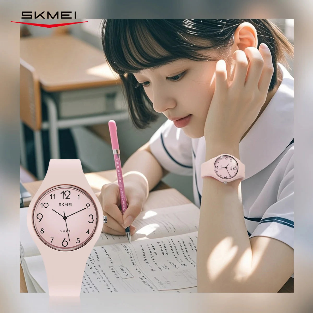 Simple Quartz Watch Girl Student Wristwatches Women Female Watches Montre Femme Relogio Feminino Clock