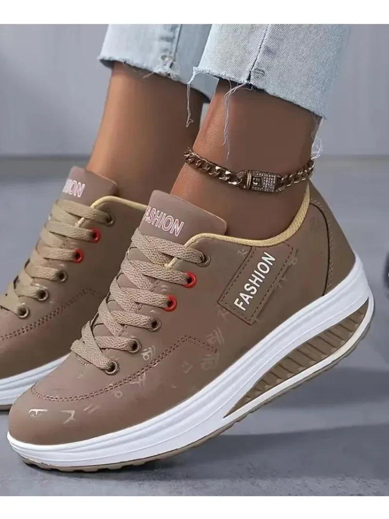 Shoes for Women Sneakers Casual Sports Shoes Comfortable Wedge Woman Sneakers Non Slip Slippers Casual Swinging Shoe Woman Shoes