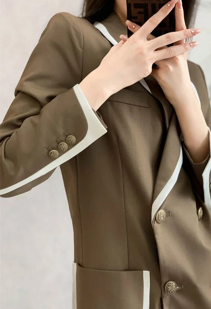 Outerwears High Quality Spring Autumn Coats for Women 2025 New Arrivals Blazer Woman In Promotion Elegant and Youth Deals Jacket