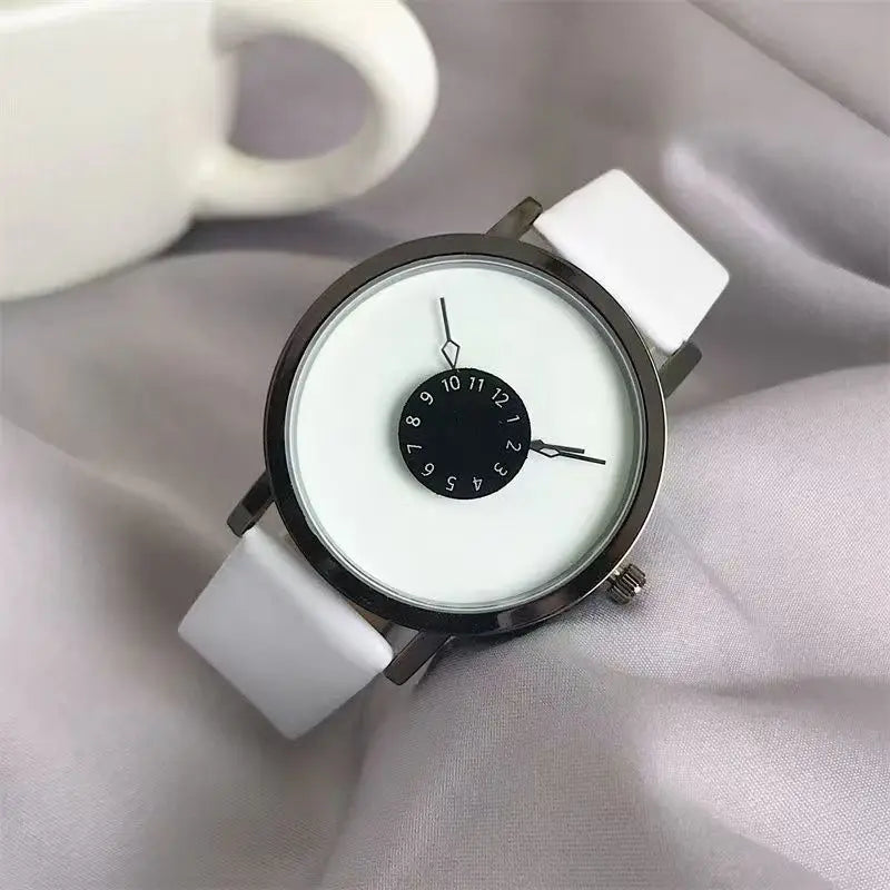 Affordable Fashionable And Personalized Wristwatches With Creative Arabic Numeral Dials For Students, Men And Women