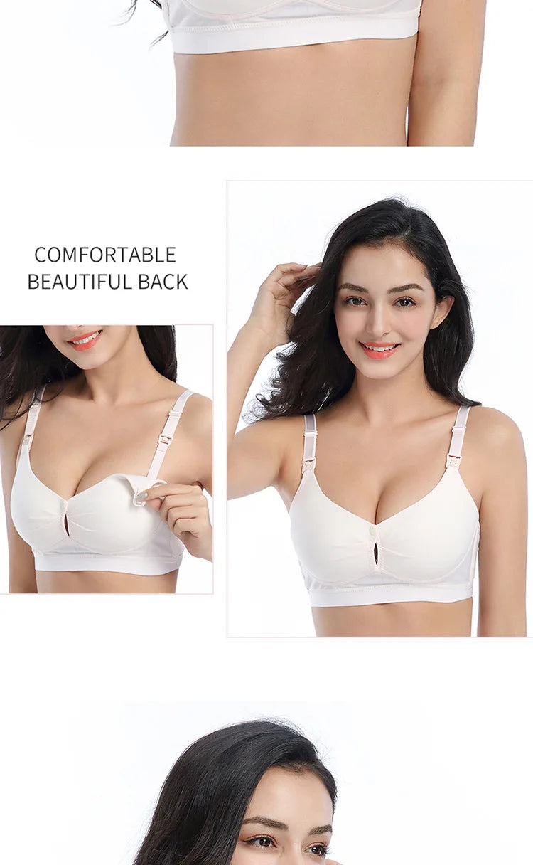Breastfeeding Bras Maternity Nursing Bra for Feeding Nursing Underwear Clothes for Pregnant Women Soutien Gorge Allaitement