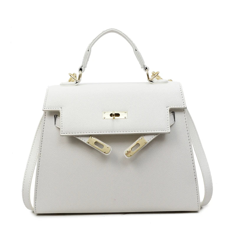 Stylish High-End Minimalist Handbag For Women Featuring Trendy Design And Large Capacity Solid Color Crossbody Bag Luxury
