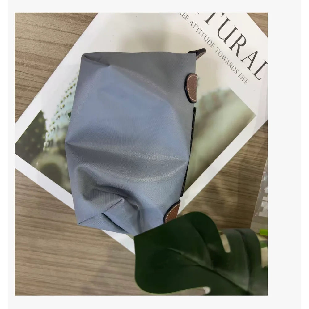 Handheld crossbody bag with no holes, classic retro bag, women's bag, shoulder bag, nylon mini bag