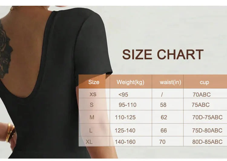 Women Yoga Bodysuit Short Dress Slimming Open Back Two Piece Look Anti See Through Athletic Tennis Skirt for Outdoor Workout
