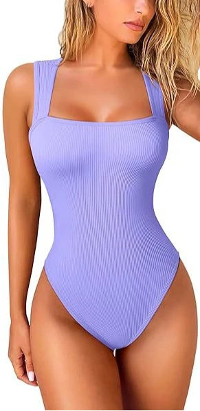 Women Sexy Thread Short Bodysuit Seamless Sleeveless Knited Bodysuit Fitness Yoga Trainning High Elastic Sports Unitard Jumpsuit