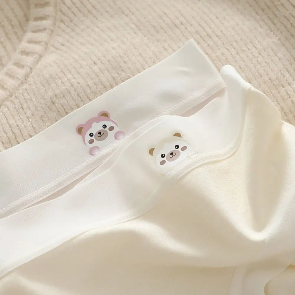 5PCS Fashion Cute Panties for Women Underwear Cotton Crotch Seamless Briefs Female Lingerie Bear Underpants Gifts