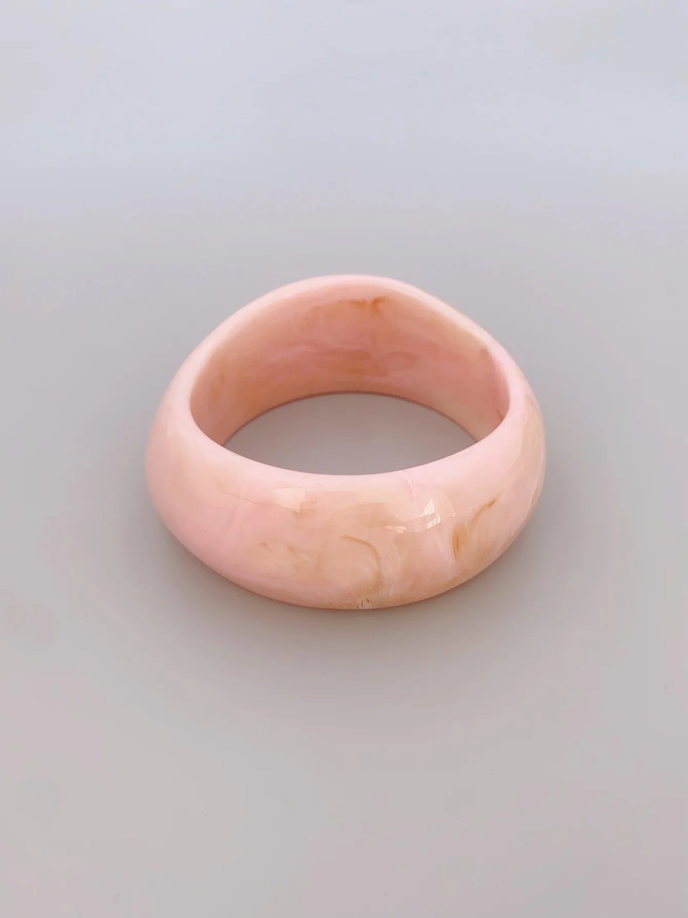 Colorful Acrylic Bangle Bracelet, Vibrant and Elegant Jewelry for Women