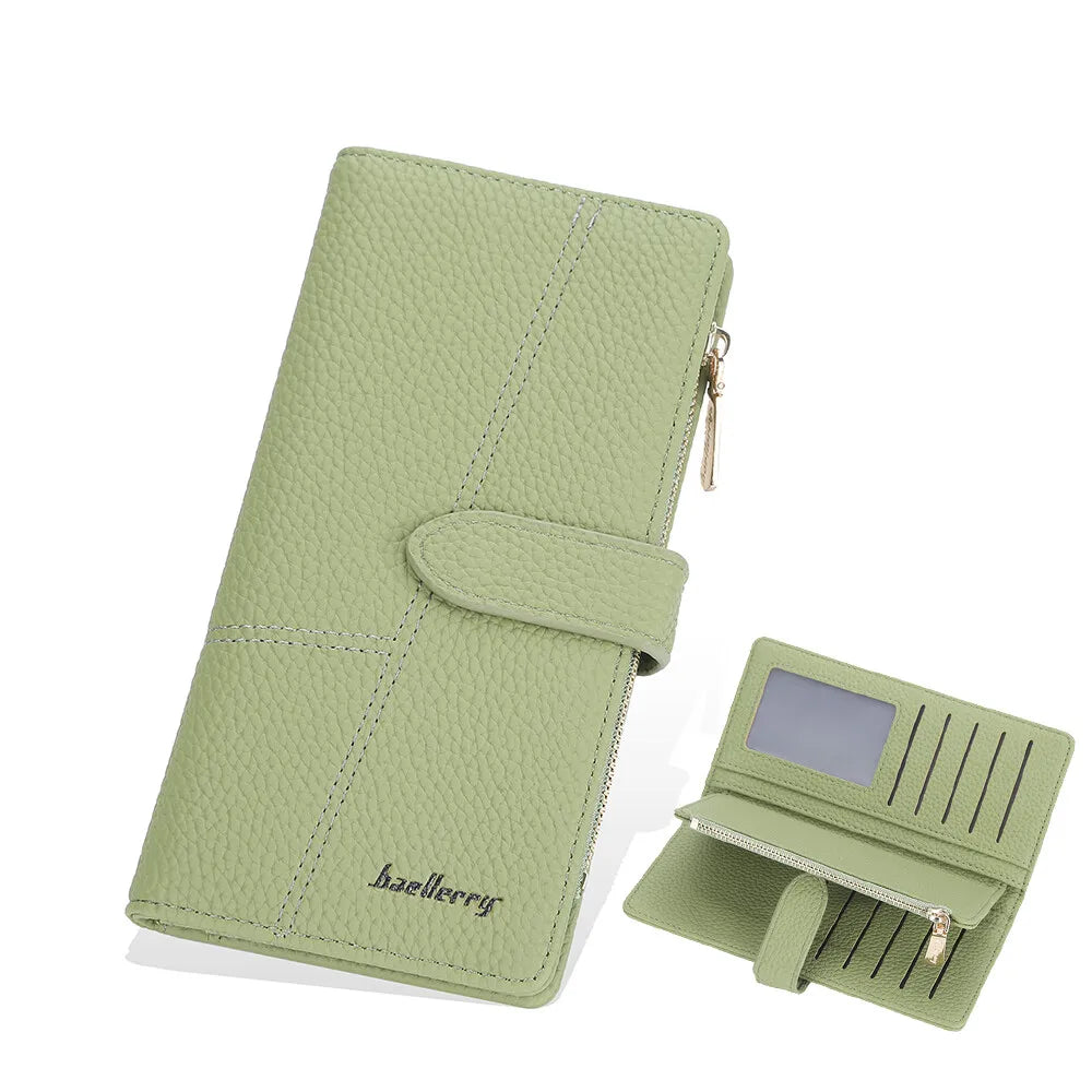 Women Long Wallets Slim Purse Handbags Female Purse Luxury Card Holder High Quality Zipper Wallet Pocket For Women