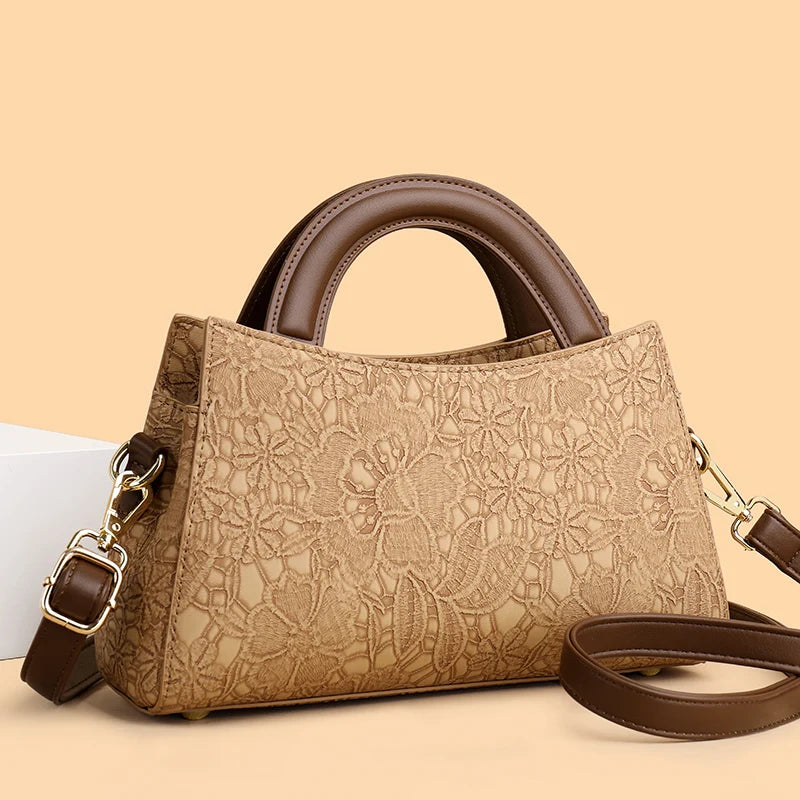 Elegant Women's Handbag Sturdy Handles Adjustable Strap Stylish Unique Durable Design Crafted With High-Quality Materials