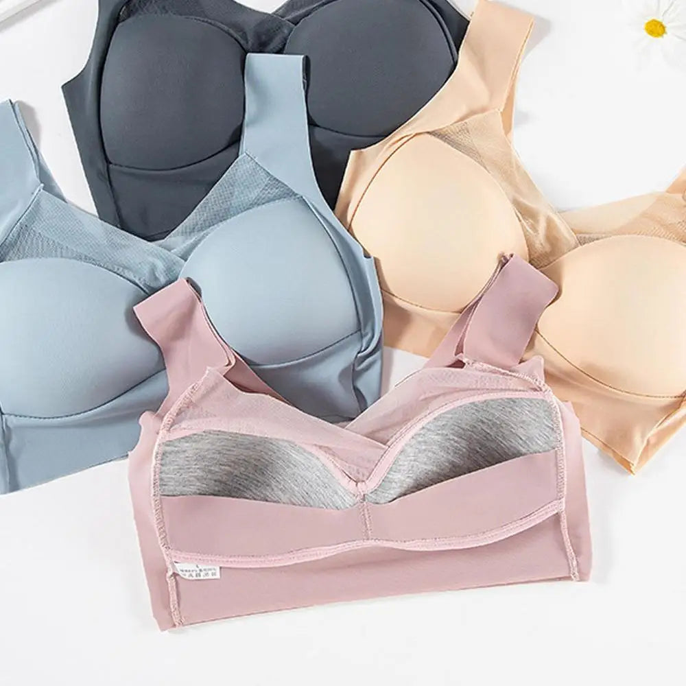 women Posture Bra Wireless Ergonomic Push-Up Comfort Bra With Back Support Breathable And Non-Slip Bras For Women And Girls