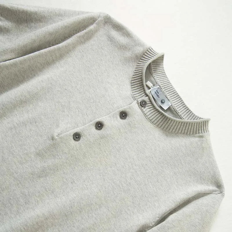 Sweater for Men Pullovers Old Money Man Knitwear Short Sleeve Knit Jumpers Solid Cotton High End Casual Vintage Sweaters 2025