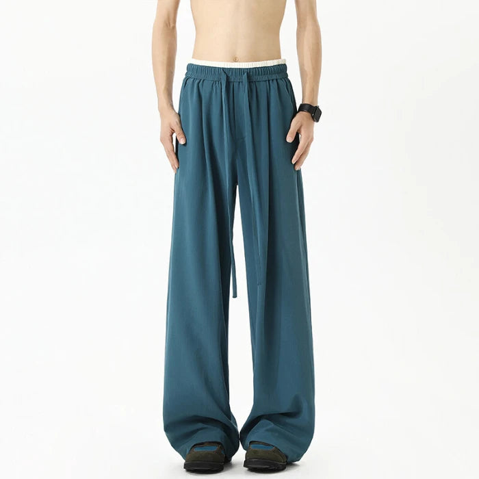 Trousers for Men Leisure Comfortable High Waist Baggy Pants Breathable Jogging Outdoor Fashion Neutral Design New Sweatpants