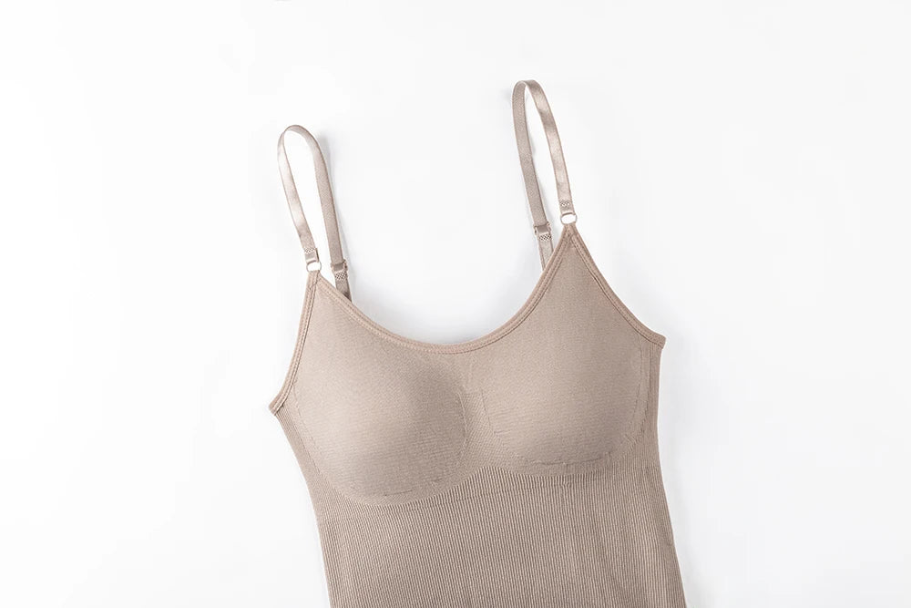 High Quality Elastic Bodysuit for Women Tummy Control Shapewear Sculpting Body Shaper Slimmer Slimming Tank Tops Butt Lifter