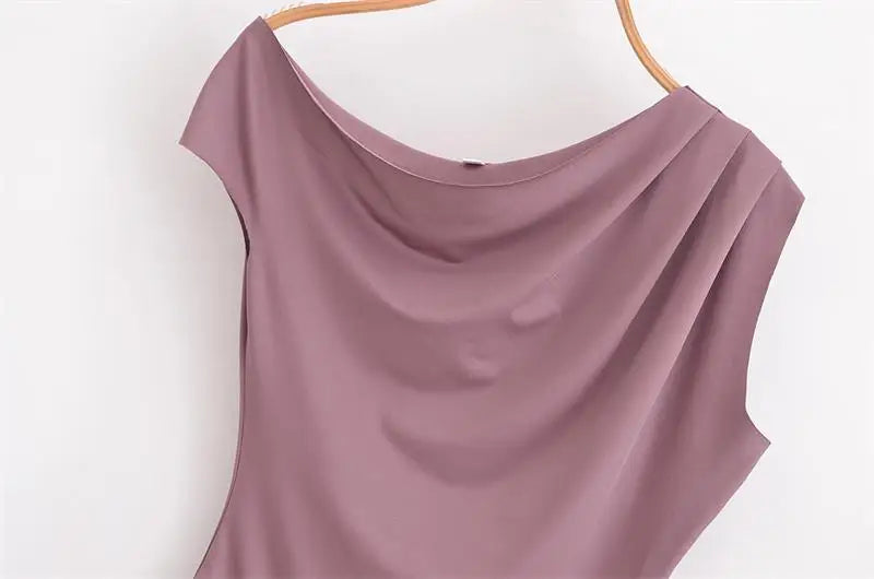 Bodysuits Summer Women's 2025 New Elastic Tight-Fitting Jumpsuit Chic Elegant Holiday Women Bodysuits Fashion Youth Jumpsuit