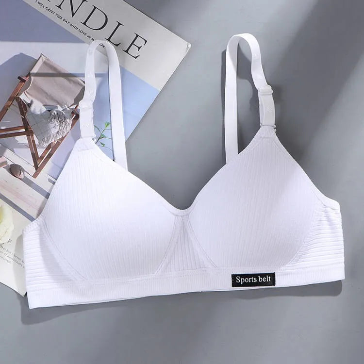 Womens Classic Pure Color Push Up Bras Fashion Adjustable Straps Full Coverage Thin Soft and Comfy Underwear
