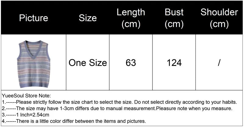 Sweet Kawaii Sweater Vest Printed Sleeveless Casual Outerwear Knitted Waistcoat 2023 Vintage Y2K Spring  E Girl Pullovers Tops