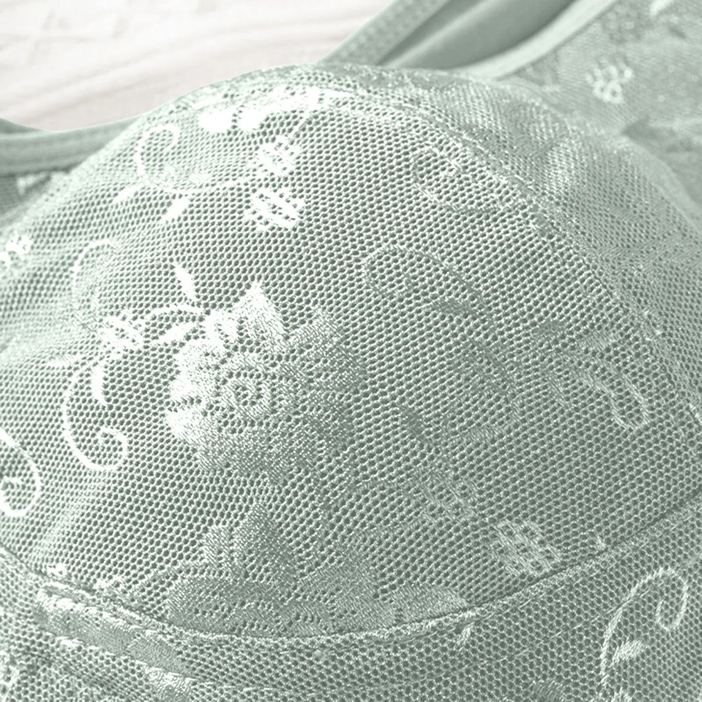 Women'S Front-Clasp Bra Lace Print Vest Design Comfortable Without Underwire Suitable Daily Wear All Season Everyday Home Scenes