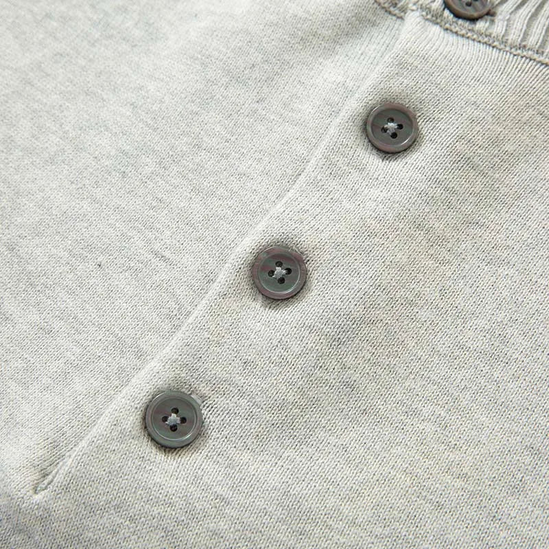 Sweater for Men Pullovers Old Money Man Knitwear Short Sleeve Knit Jumpers Solid Cotton High End Casual Vintage Sweaters 2025