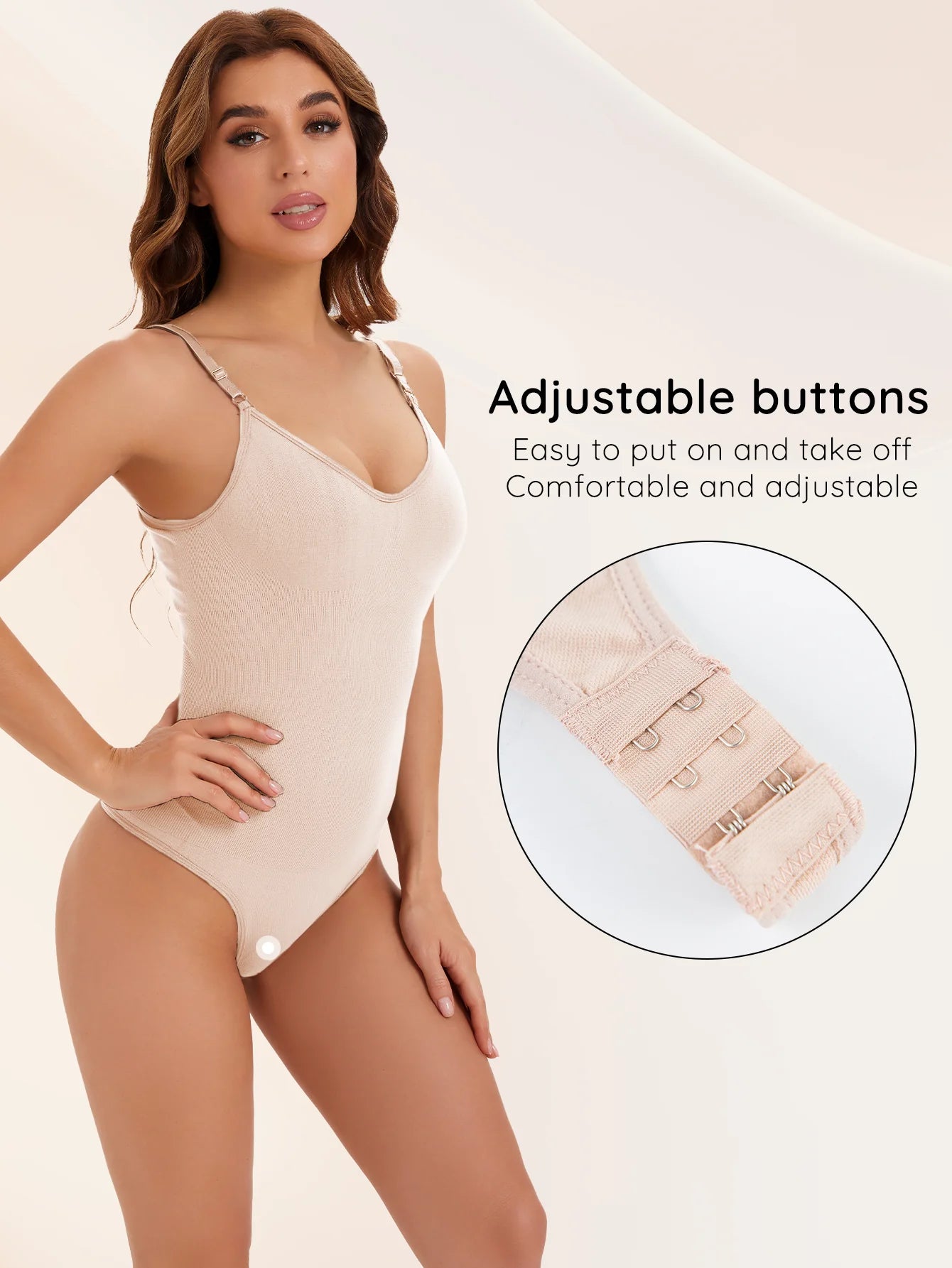 High Elastic Bodysuit for Women Tummy Control Shapewear Sexy Seamless Sculpting Thong Body Shaper Slimmer Slimming Black Tank