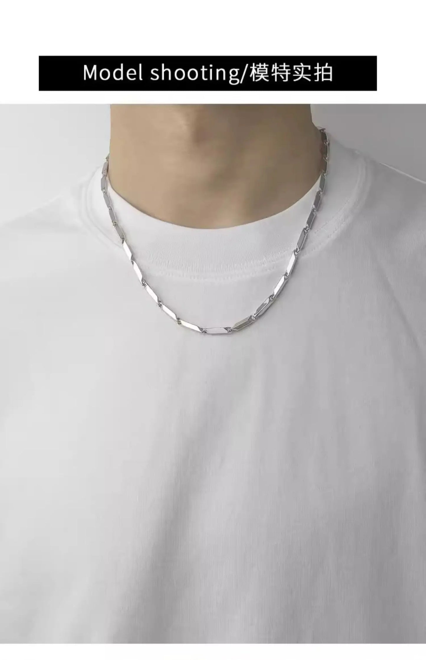 Athleisure Style Necklace Lightweight Nylon Cord Collarbone Chain Adjustable Length Easy-Match for Sportswear Casual Daily Wear