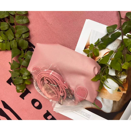 Handheld crossbody bag with no holes, classic retro bag, women's bag, shoulder bag, nylon mini bag