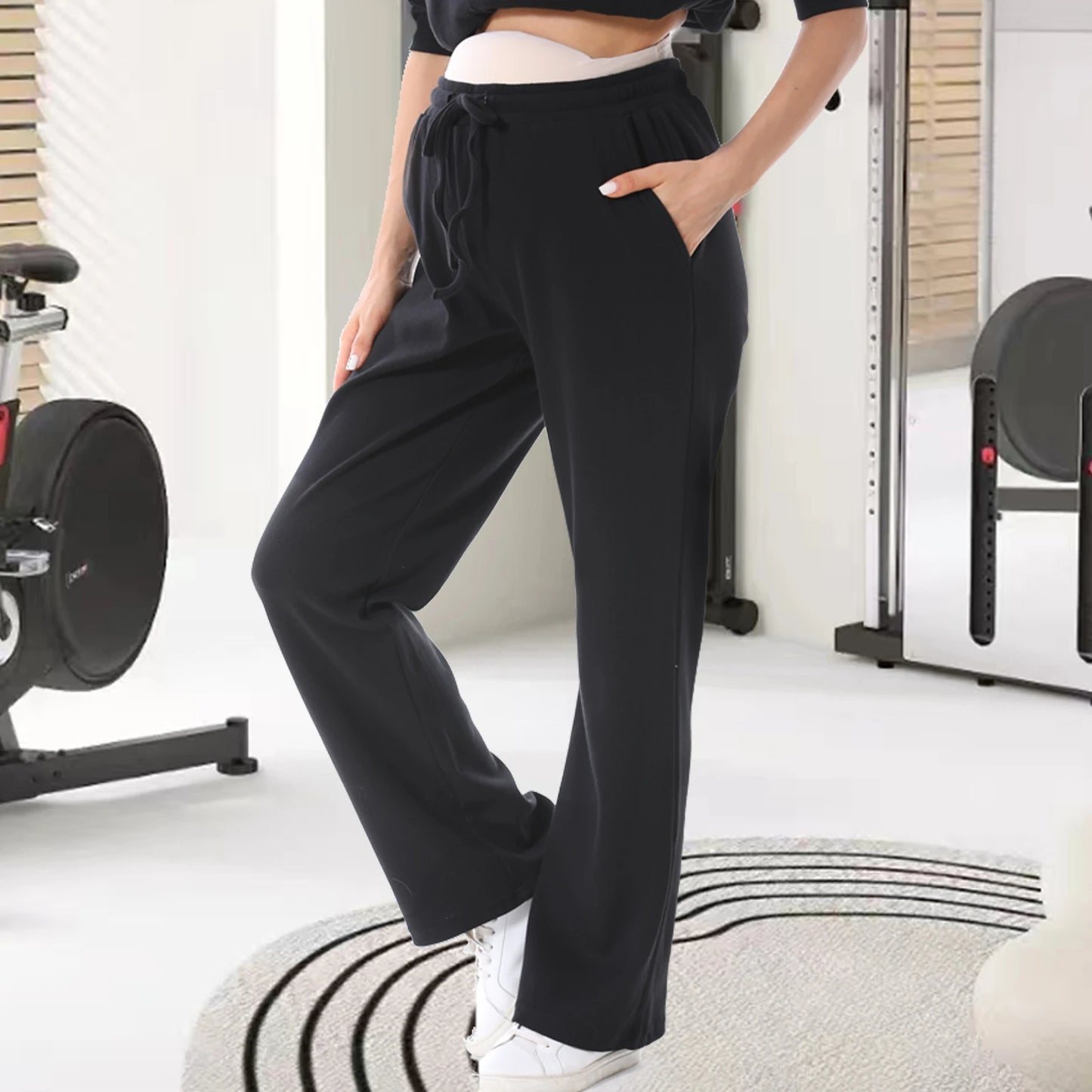 2025 New Maternity Clothes Wear Waffle Breastfeeding Sweater Hoodies Pregnancy Casual Tops for Pregnant Women Autumn Winter