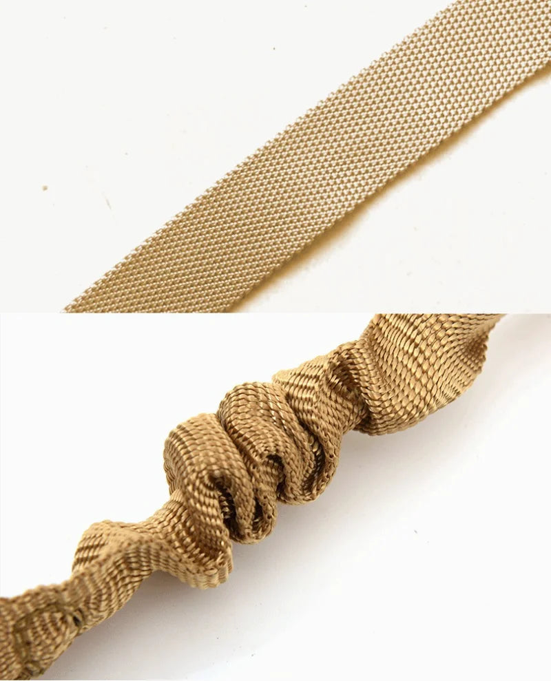 Belt Gear Single Point  Sling Shoulder Strap Rope Belt with Metal Buckle Accessories