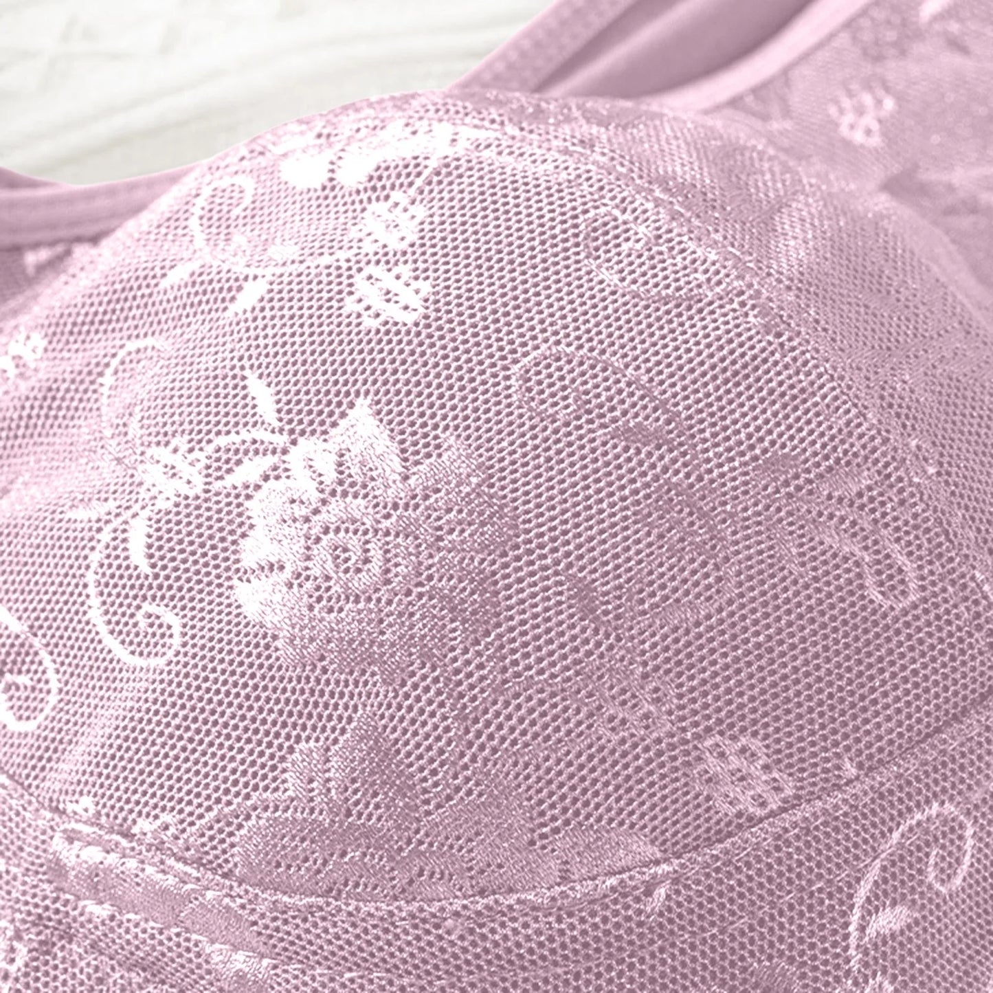 Women'S Front-Clasp Bra Lace Print Vest Design Comfortable Without Underwire Suitable Daily Wear All Season Everyday Home Scenes
