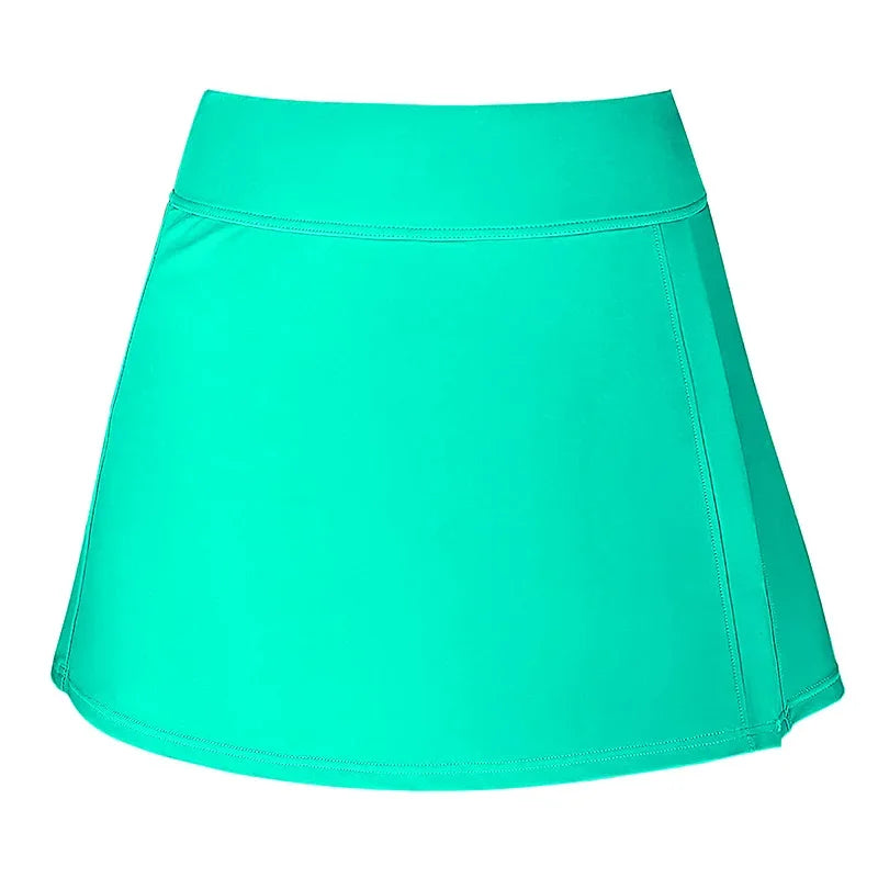 Swim Skirts for Women Split Swimsuit Skirt Built in Swim Shorts High Waist Bathing Suit Bottoms Female Yoga Shorts Beach Skirts