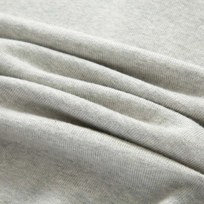 Sweater for Men Pullovers Old Money Man Knitwear Short Sleeve Knit Jumpers Solid Cotton High End Casual Vintage Sweaters 2025