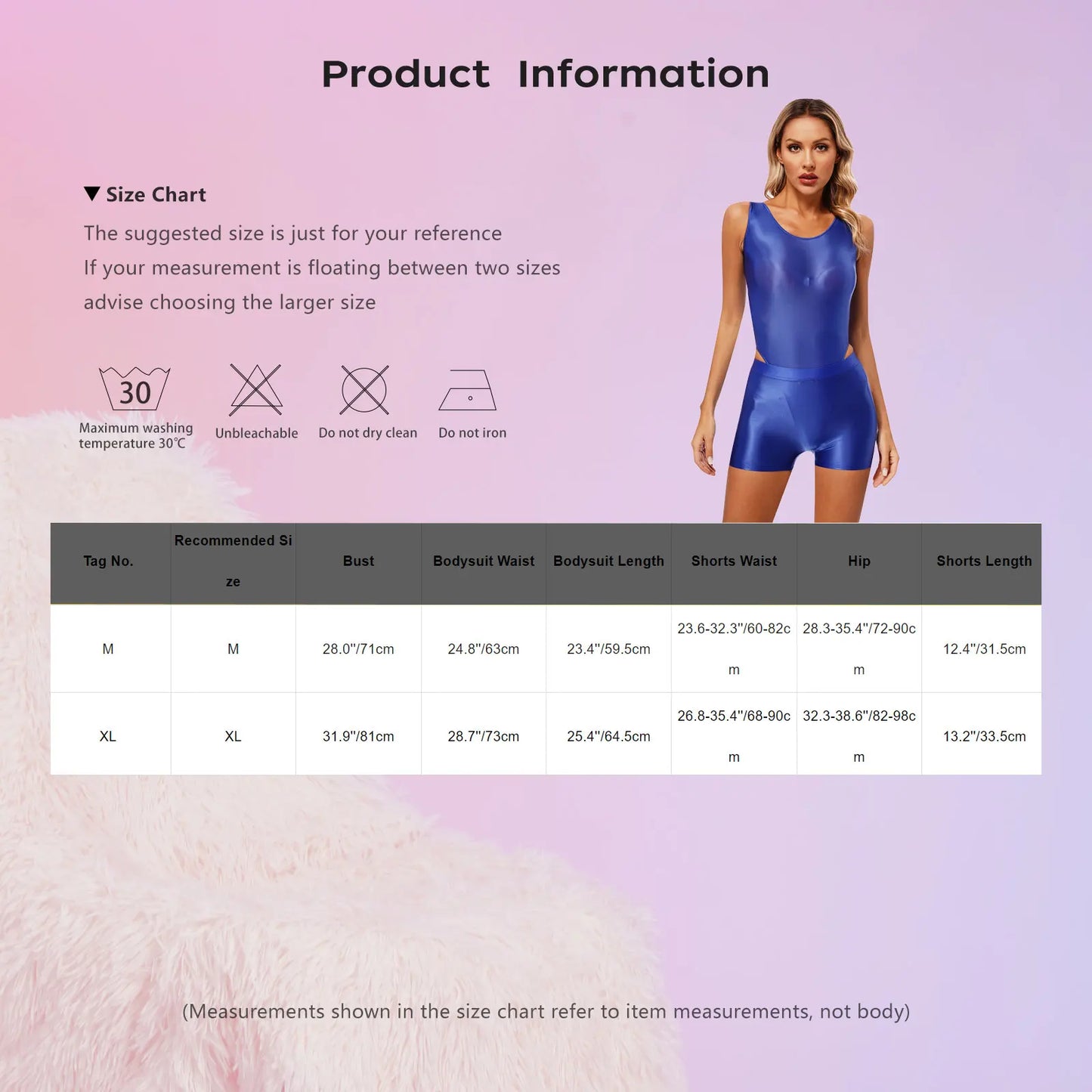 Womens Glossy Swimsuit High Cut Backless Sleeveless Bodysuit with Elastic Waistband Shorts for Gym Yoga Sports Fitness Swimming