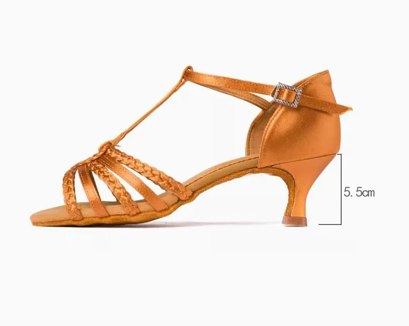 BD Dance Professional Latin Dance Shoes Ballroom Girls Kids for Dancing Elegant Heeled Sandals Women Sport Sneaker Luxury Brands