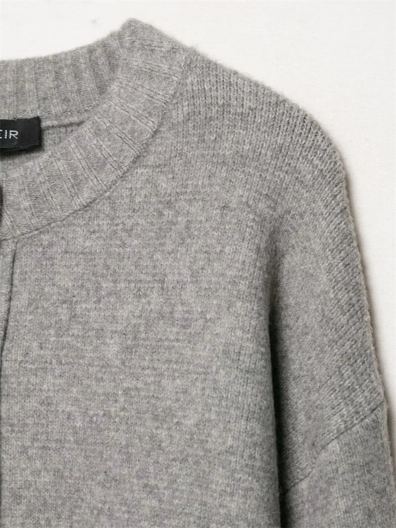 Women's Sweater 2025 New Soft Knit Jacket Casual Fashion Women's Single-Breasted Short Top