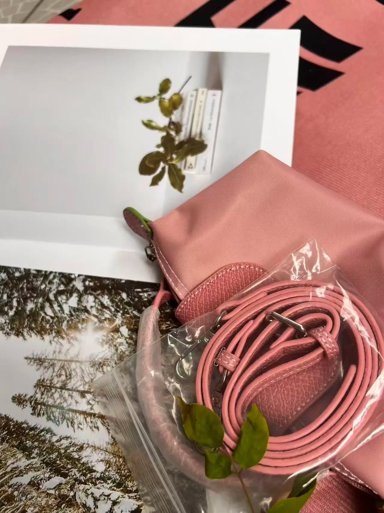 Handheld crossbody bag with no holes, classic retro bag, women's bag, shoulder bag, nylon mini bag