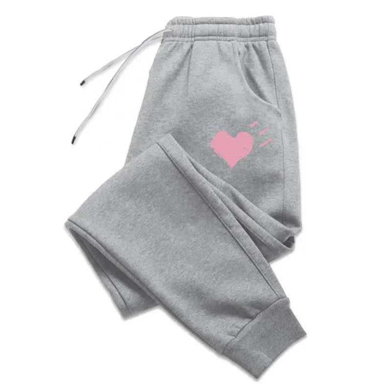 Woman Trousers  Women's Pants Hot Sales Casual Cute Kitten Outdoors Sweatpants Elastic Band Jogging Drawstring Sports Clothing