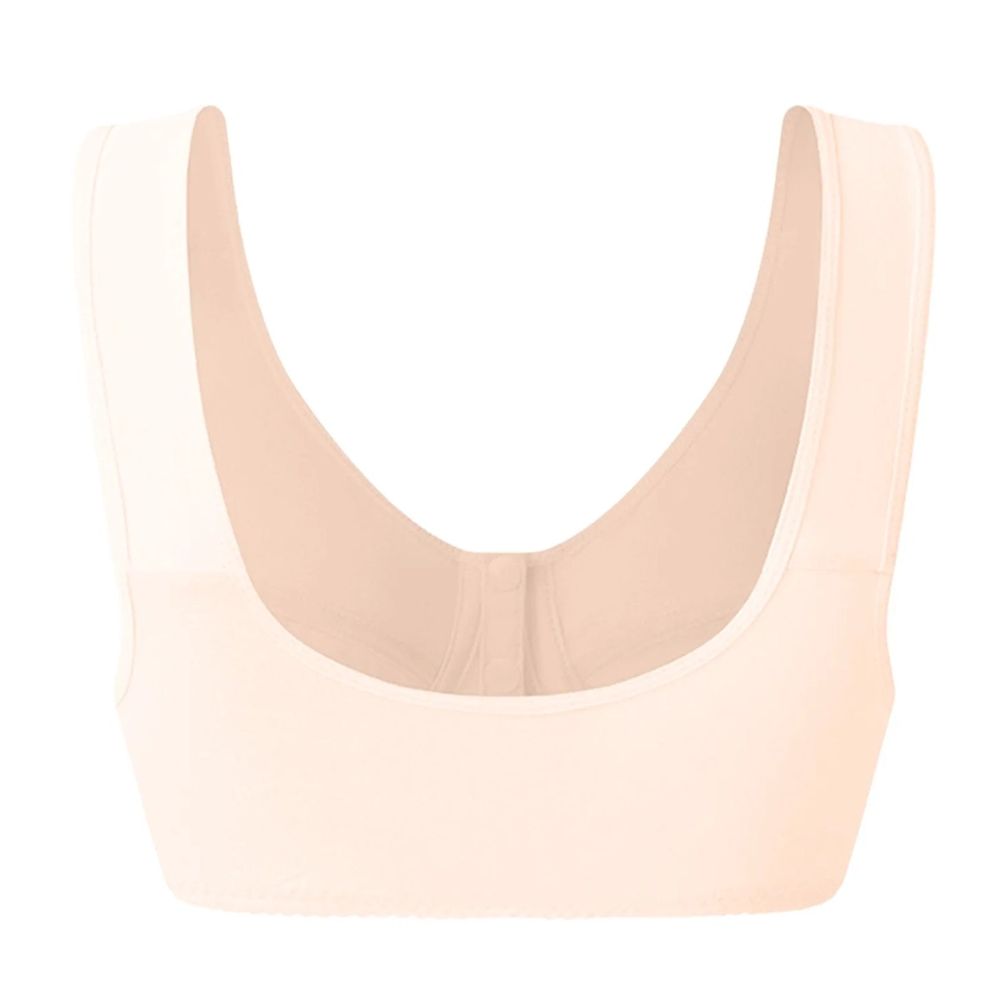 Women'S Front-Clasp Bra Lace Print Vest Design Comfortable Without Underwire Suitable Daily Wear All Season Everyday Home Scenes