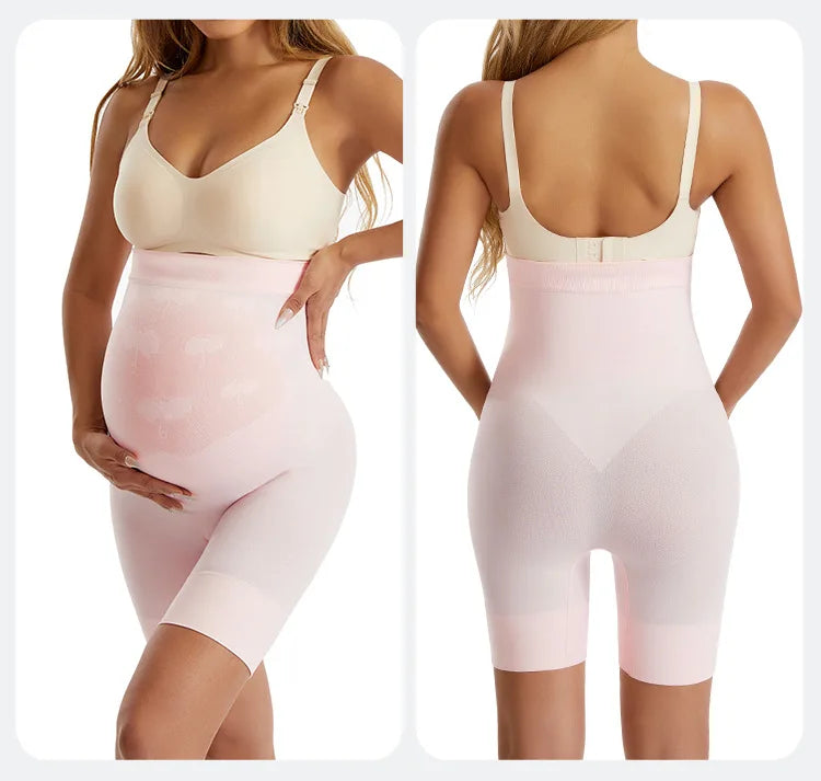 Plus Size Maternity Underwear Seamless for Women Postpartum Panties with Tummy Support Comfort Pregnancy Underwear for Women